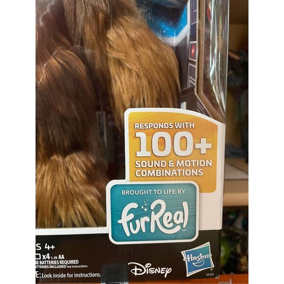 Star Wars FurReal Hasbro Interactive Chewbacca Chewie Talking New in Box - Picture 10 of 12